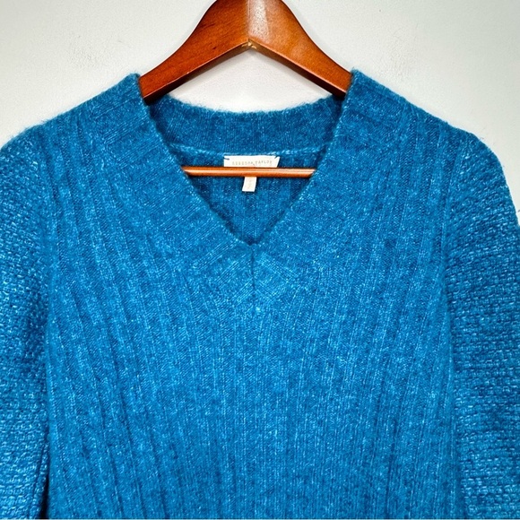 Rebecca Taylor Lofty Alpaca Puff Sleeve Sweater Size XS - Picture 5 of 16